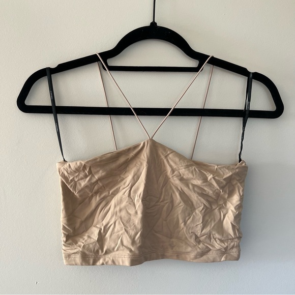 Forever 21 Tan Crop Top - Picture 2 of 5